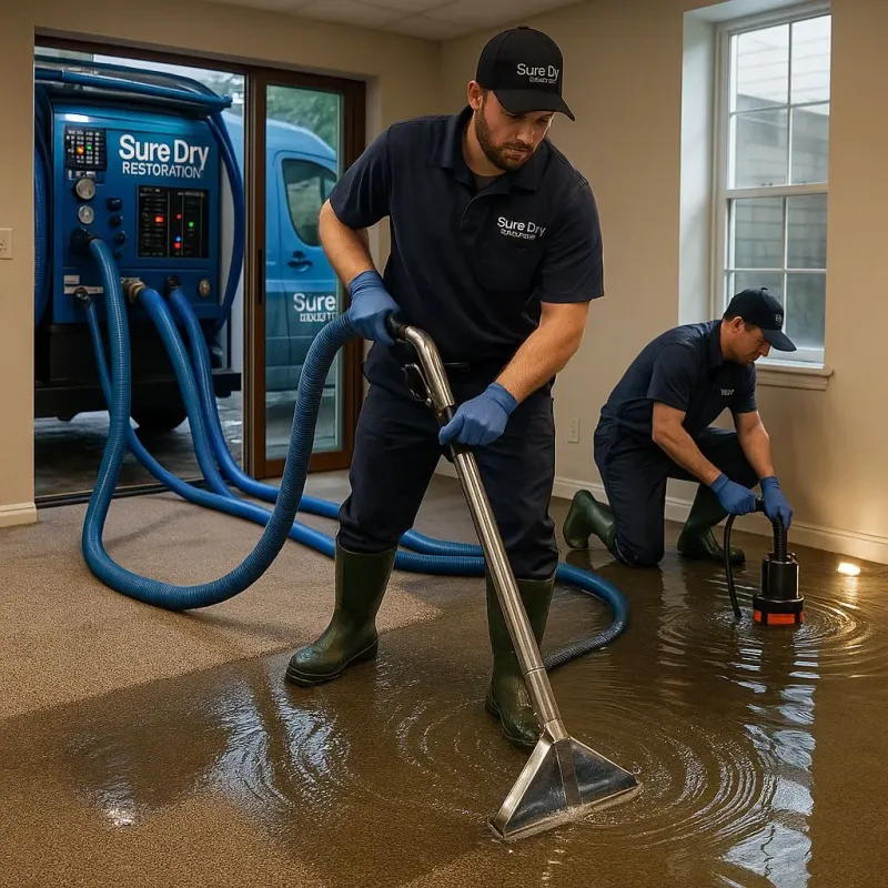 Water Extraction and Removal process in Brookville, PA